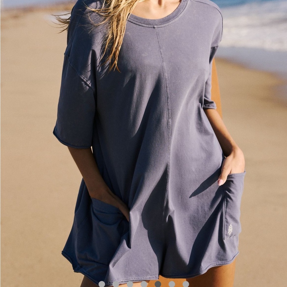 Free people Hot Shot tee shirt romper